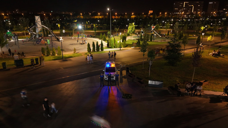 Zabıta, Recep Tayyip Erdoğan Millet Bahçesi’nde Gece Gündüz Görevde
