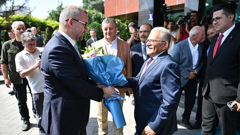 Büyükkılıç, Merkez Bankası Başkanı Karahan’ı Makamında Ağırladı