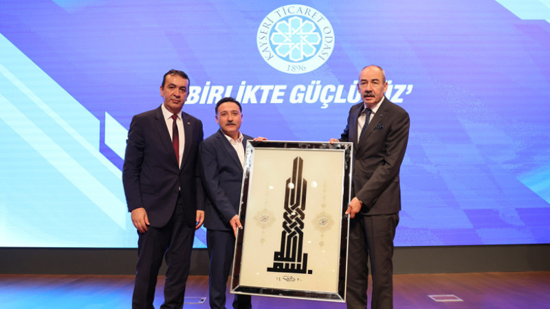 Kayseri Valisi Gökmen Çiçek KTO’nun meclis konuğu oldu