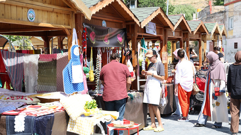 Kadınlar Talas’ta Maharetlerini Sergiledi