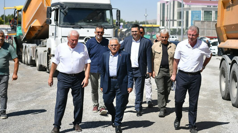 Kayseri’de bu bağlantı yol için 2 milyon lira harcanıyor