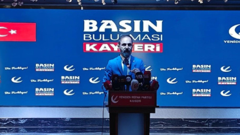 YRP Kayseri İl Başkanı Özcan: Partimiz artık iktidar partisinin alternatifi olmuştur