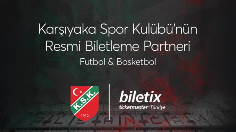 Biletix Karşıyaka Spor Kulübü ile İş Birliği Yapıyor!