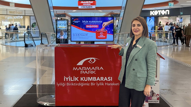 Marmara Park AVM’de İyilikler Birikmeye Devam Ediyor