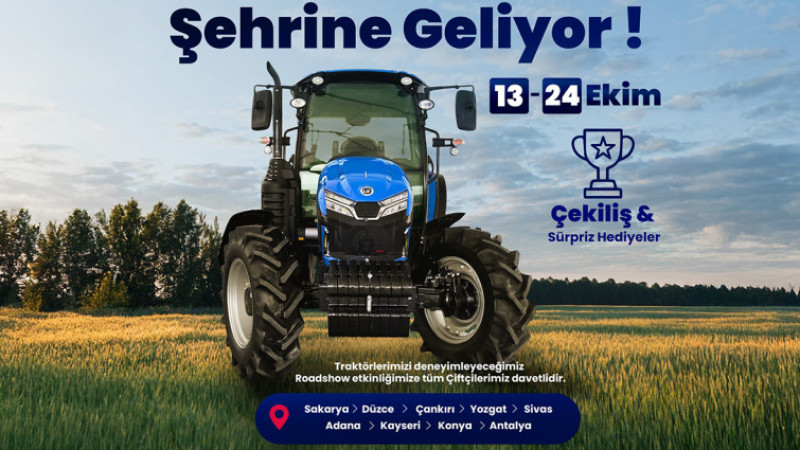 LS Traktör şehrinize geliyor!..