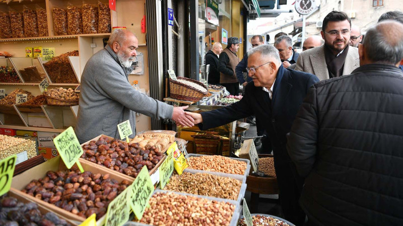 Başkan Büyükkılıç’tan Camikebir’de “Gönül Belediyeciliği” Buluşması