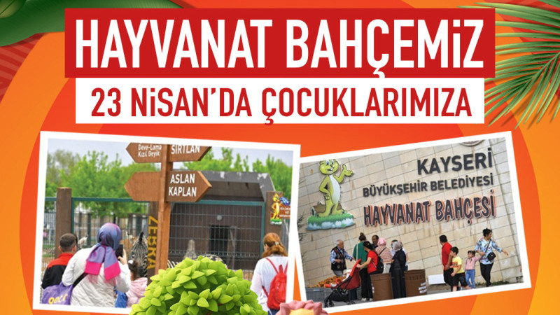 Başkan Büyükkılıç’tan Çocuklara “23 Nisan” Jesti
