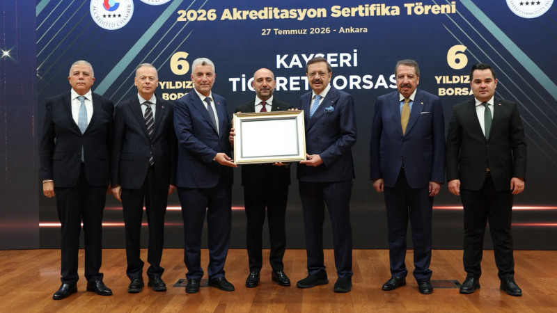 Kayseri Ticaret Borsası’ndan Büyük Başarı