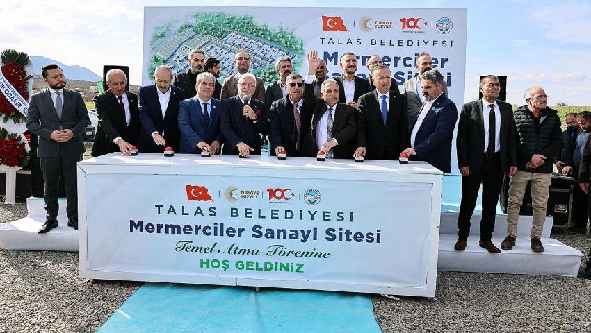 Talas Belediyesi’nden Mermercilere Özel Site