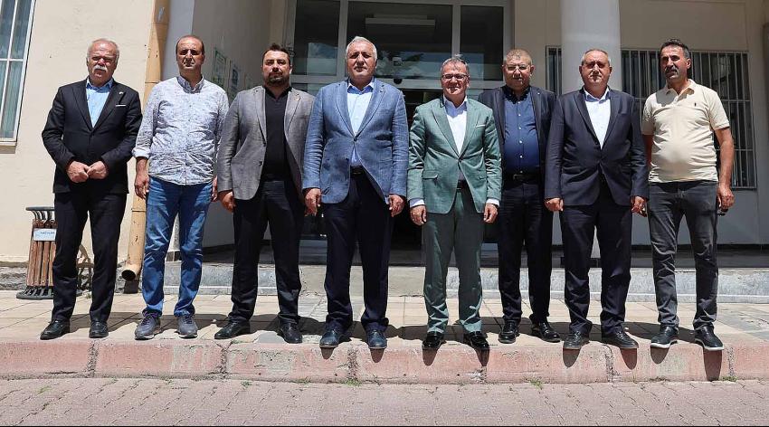 Başkan Özdoğan, MHP Kayseri İl Başkanı Demirezen ve Heyetini Ağırladı