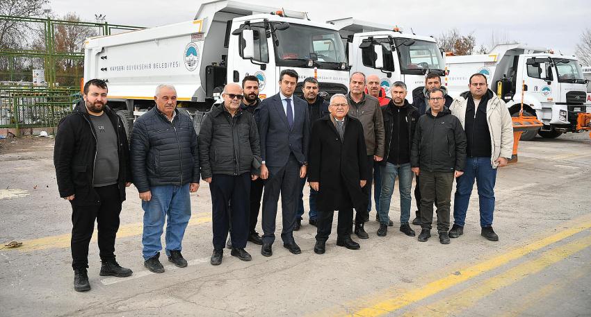 Kayseri'nin Hizmet Ağı İçin Çalışan Personeli Ziyaret Etti