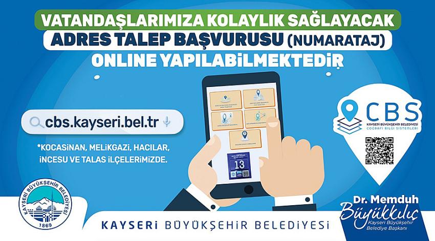 Büyükşehir’in Adres Talep Başvuruları “Çevrimiçi” Yapılıyor