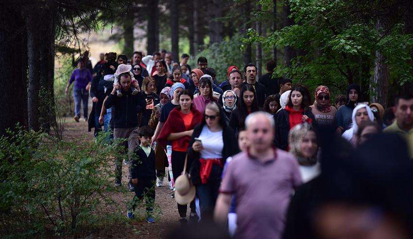 Kayserililer, Büyükşehir’in Doğa Kampı’na Akın Etti