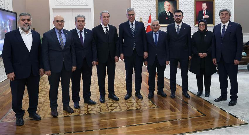 Büyükkılıç ve Ak Parti Kayseri Heyetinden Sağlık Bakanı Prof. Dr. Memişoğlu’na Ziyaret