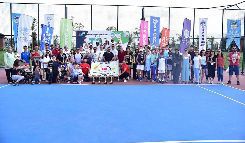 T200 Master Tenis Turnuvası Tamamlandı