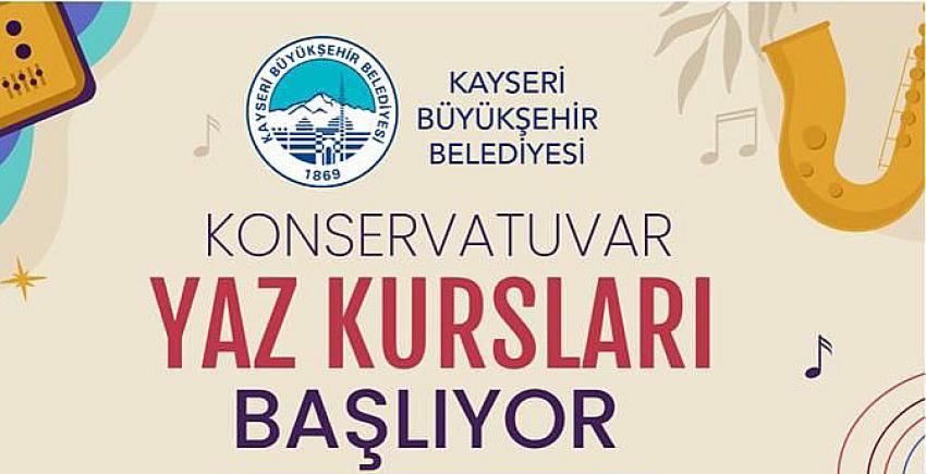 KONSERVATUVAR YAZ KURSLARI BAŞLIYOR