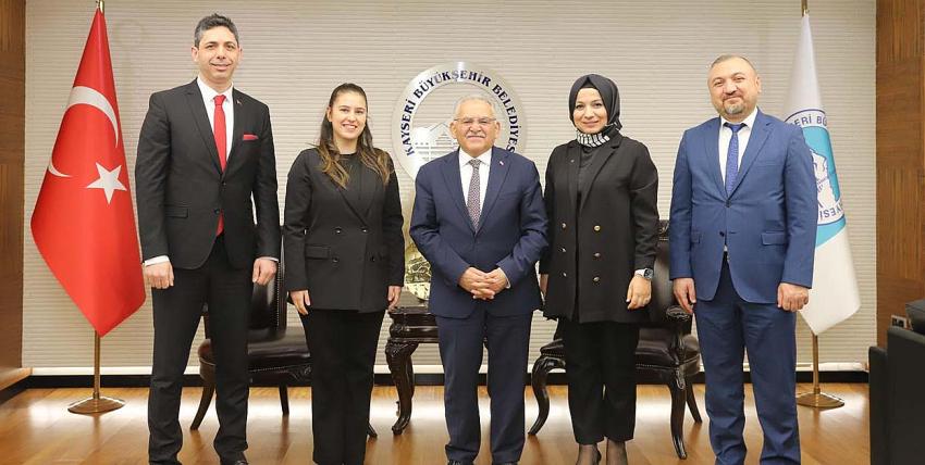 Başkan Büyükkılıç’a Tübitak Heyetinden Ziyaret