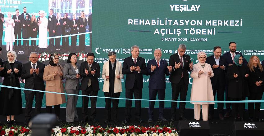 Kayseri Yeşilay Rehabilitasyon Merkezi Açıldı