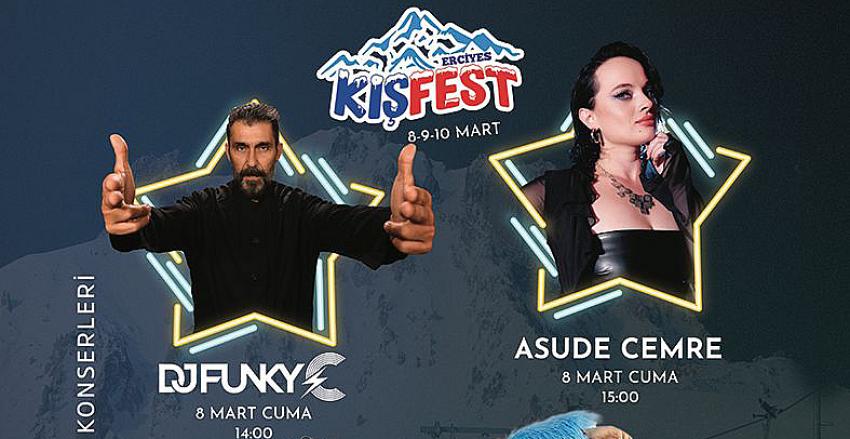 Büyükşehir’den Erciyes’te Kışfest İle Ücretsiz Konserler
