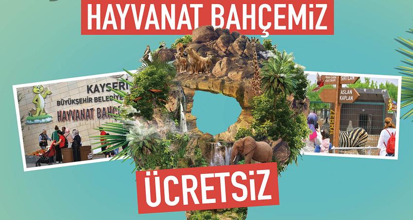 Büyükşehir’den Hayvanları Koruma Günü’nde “Hayvanat Bahçesi” Ücretsiz