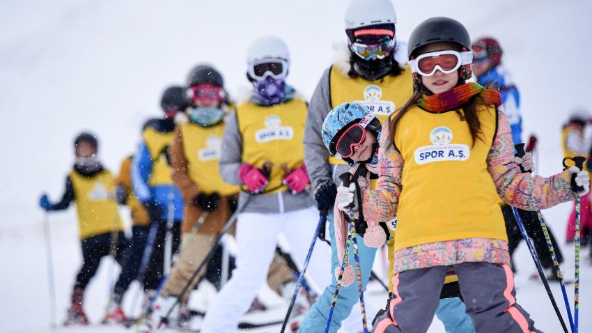 Erciyes Kayak Okulu’nda Sömestir Dönemi Kayak Ve Snowboard Eğitimleri Başladı