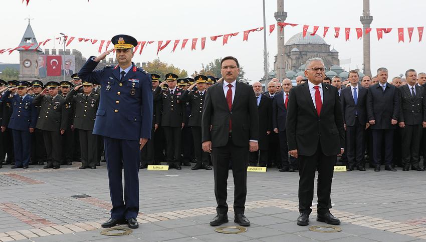 Cumhuriyetimizin Kurucusu Gazi Mustafa Kemal Atatürk Anıldı