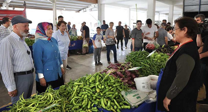 Kocasinan Ekolojik Pazar ile Kayseri'ye Organik Tarımı Sevdirdi