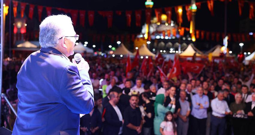 Büyükkılıç: “Yüz Binlerce İnsanın Kayseri’den Haykırdığı Ses, Hainlere Gereken Dersi Vermenin Sesidir”