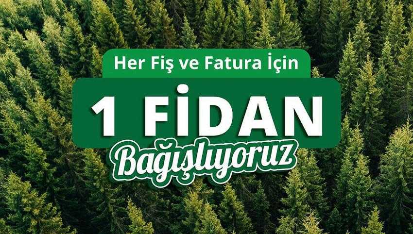 ŞAHİN SUCUKLARINDAN BİR FİŞE BİR FİDAN KAMPANYASI