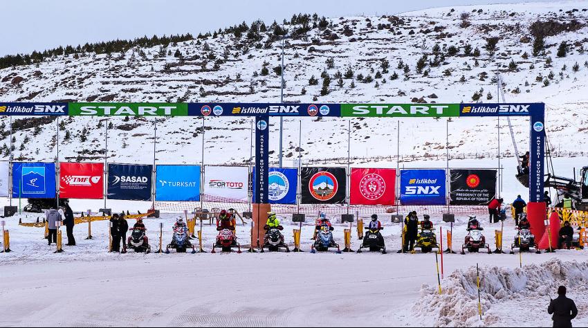 Erciyes, Dünya Kar Motosikleti Şampiyonası’na İkinci Kez Ev Sahipliği Yapacak