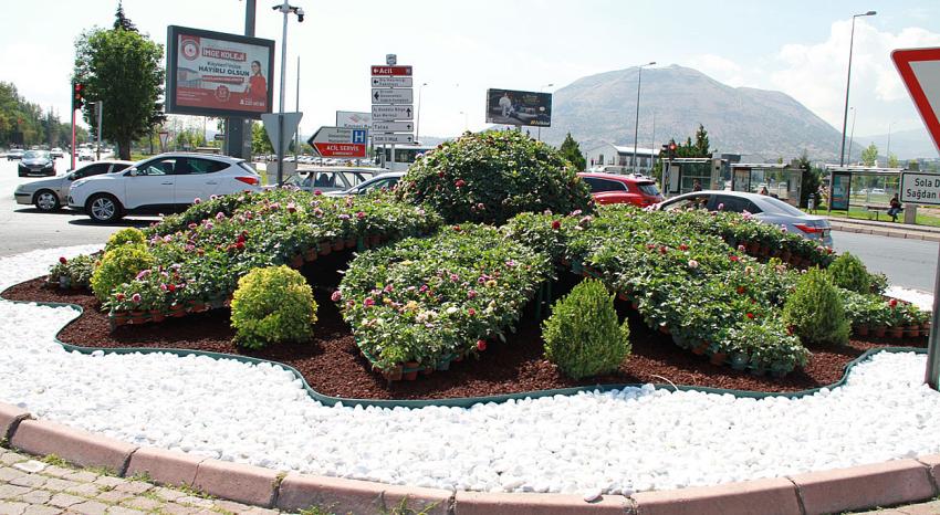 Büyükşehir, Kentin Dört Bir Yanını 800 Bin Adet Çiçek İle Donattı