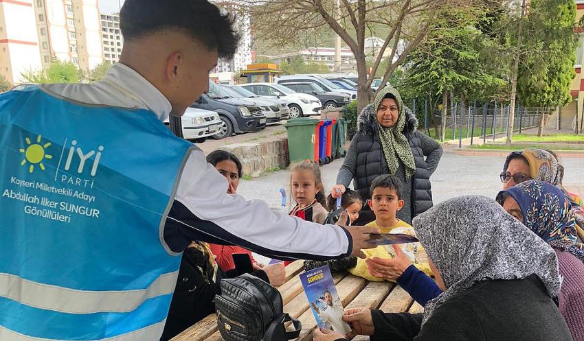 SUNGUR GÖNÜLLÜLERİ ÇALMADIK KAPI BIRAKMADILAR