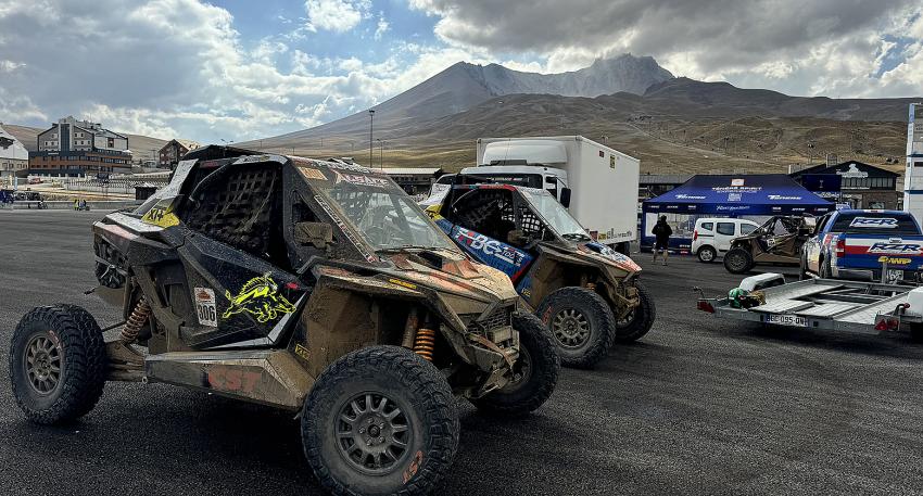 Erciyes’te Transanatolia Rally Raid Rüzgârı