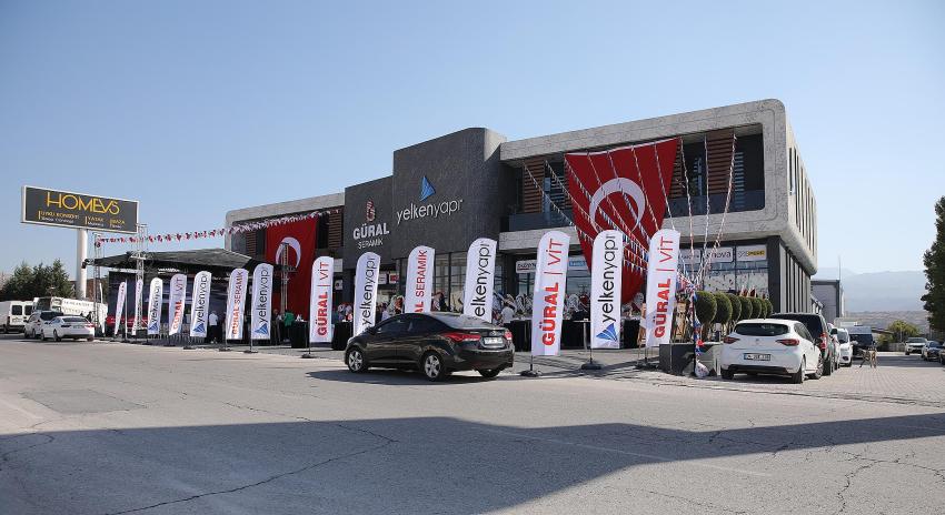 Güral Seramik Kayseri’de yeni showroom açtı