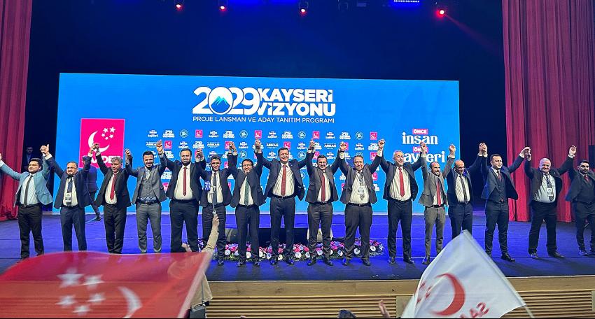 Saadet Kayseri’de Belediye Başkan Adayları Açıklandı