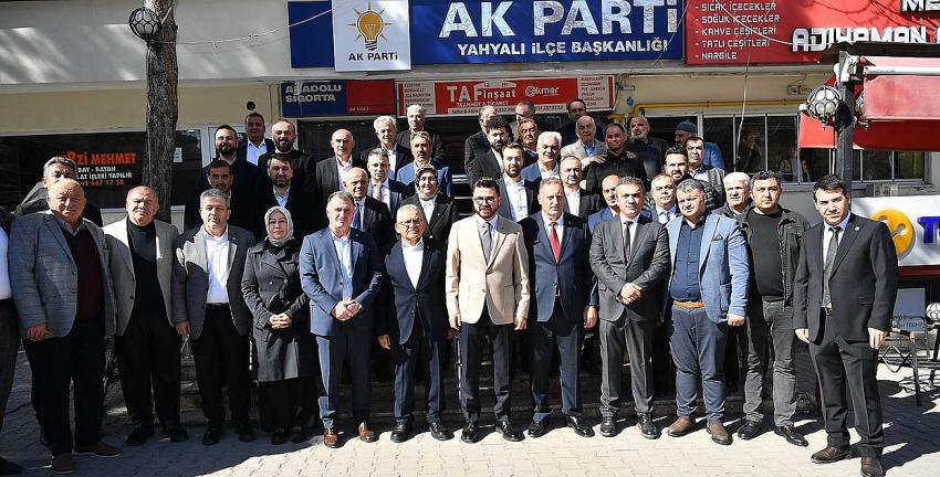 AK Parti Kayseri İl Teşkilatından Yahyalı’ya Ramazan Çıkarması