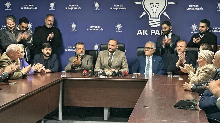 AK Partili isim Melikgazi için istifa etti
