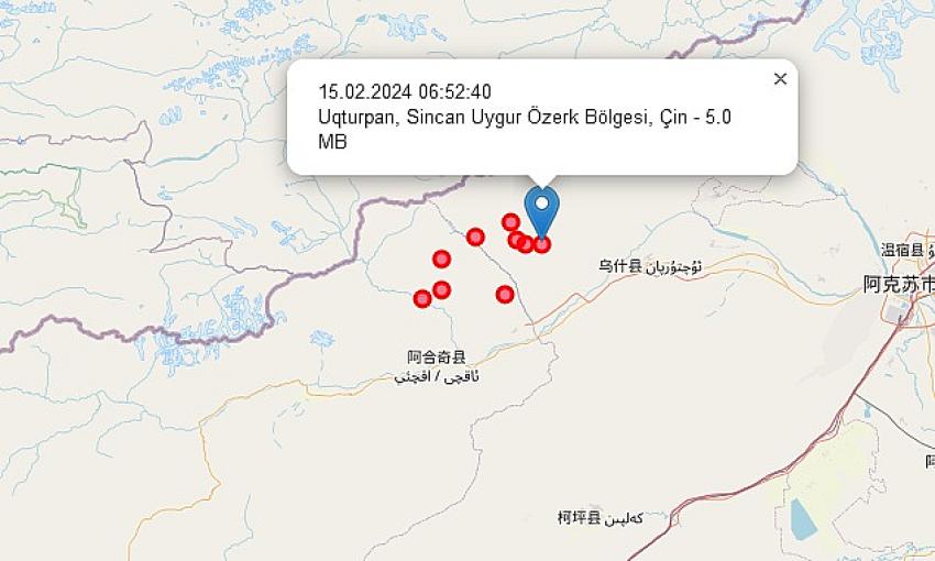 Sincan Uygur Özerk Bölgesi’nde yeni depremler