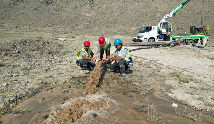 KASKİ, Develi Soysallı Mahallesi’nde Sondaj Kuyusu Açtı