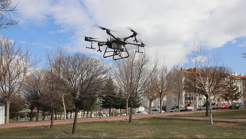 DRONE İLE PARK İLAÇLAMA HİZMETİ