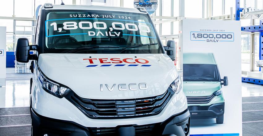 IVECO ürettiği 1 milyon 800 bininci Daily’nin gururunu yaşıyor