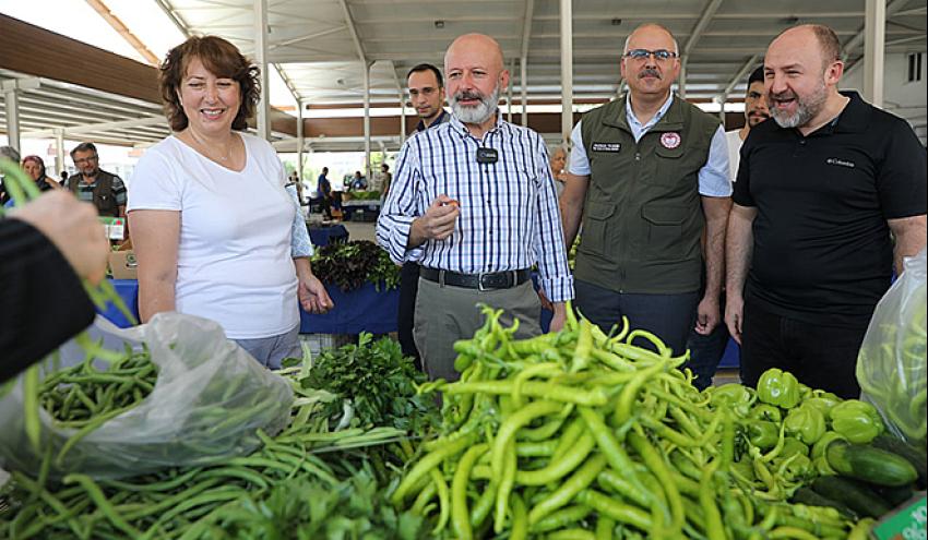 YÜZDE 100 EKOLOJİK PAZAR AÇILIYOR