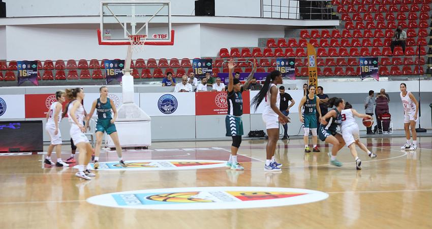 16. erciyes cup kadınlar basketbol turnuvası başladı