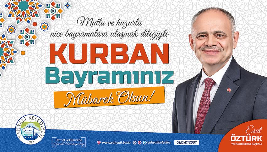 BAŞKAN ÖZTÜRK’TEN KURBAN BAYRAMI KUTLAMA MESAJI