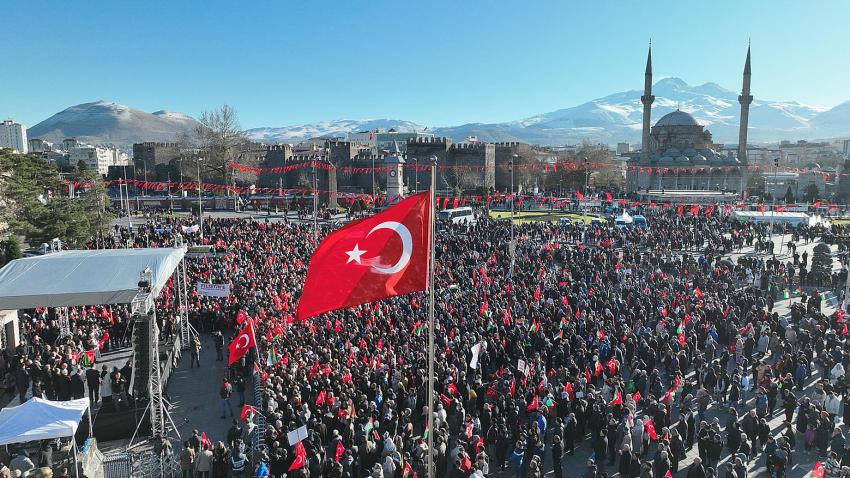 Teröre lanet, Filistin’e özgürlük yürüyüşü