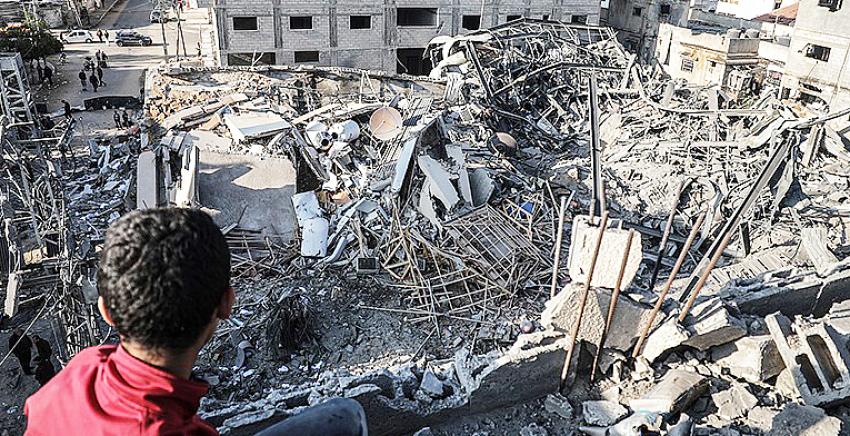 Gazze’de en büyük ve yıkıcı bombalar kullanıldı