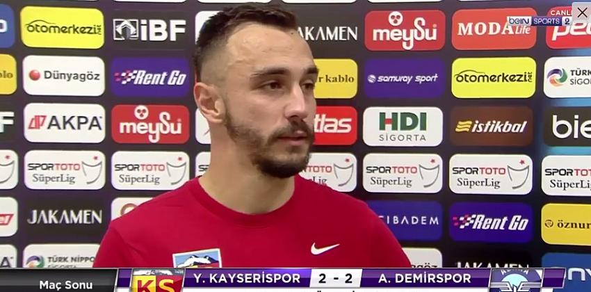 Gökhan Sazdağı: Son pozisyonla galibiyeti alabilirdik