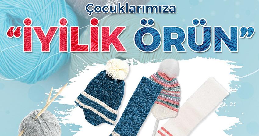 İsteyen Çocuklara Atkı Bere Örecek