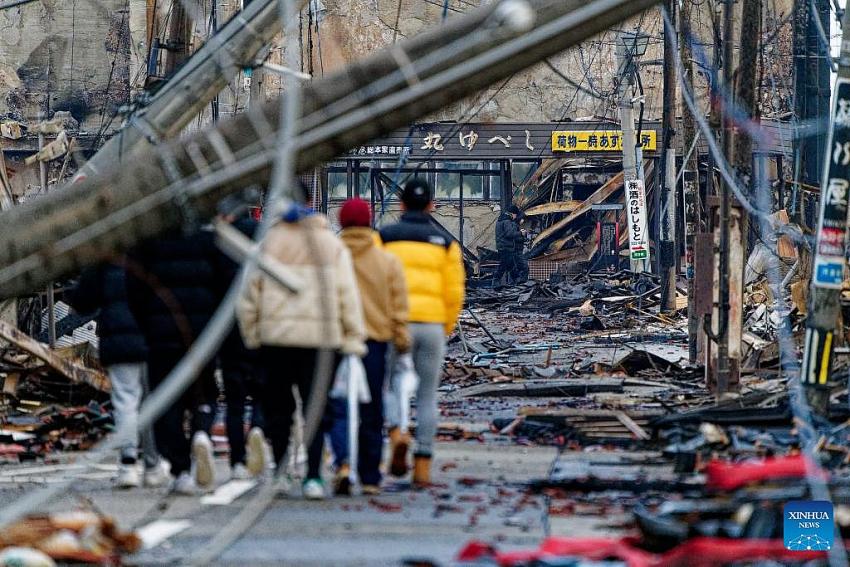 Japonya’daki deprem; ölü sayısı 126’a yükseldi