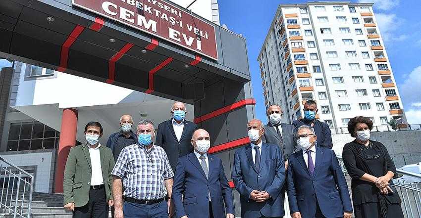 BAŞKAN BÜYÜKKILIÇ KAYSERİ CEMEVİ’Nİ ZİYARET ETTİ